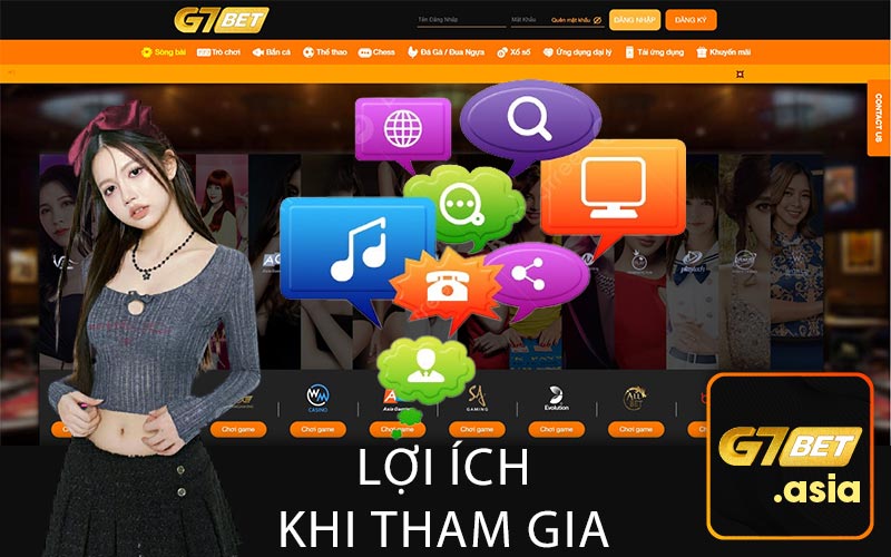 Lợi ích khi tham gia